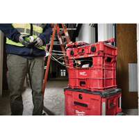 Bac distributeur de fils XL PACKOUT, 15-3/4" x 18-5/8" x 15", Noir/Rouge M & M Nord Ouest Inc