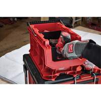 Bac compact PACKOUT, 15-1/2" x 9-1/2" x 8-3/4", Noir/Rouge M & M Nord Ouest Inc