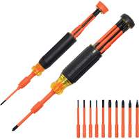 10-in-2 Insulated Auto-Lock Screwdriver Set M & M Nord Ouest Inc