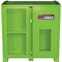 Armoire de rangement d'&eacute;PI sur place, Acier, Vert lime haute visibilit&eacute; M & M Nord Ouest Inc