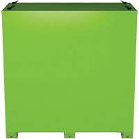 Armoire de rangement d'&eacute;PI sur place, Acier, Vert lime haute visibilit&eacute; M & M Nord Ouest Inc