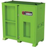 Armoire de rangement d'&eacute;PI sur place, Acier, Vert lime haute visibilit&eacute; M & M Nord Ouest Inc