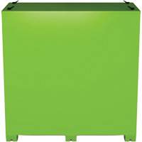 Armoire ventil&eacute;e pour le rangement d'&eacute;PI sur place, Acier, Vert lime haute visibilit&eacute; M & M Nord Ouest Inc