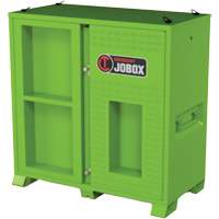 Armoire ventil&eacute;e pour le rangement d'&eacute;PI sur place, Acier, Vert lime haute visibilit&eacute; M & M Nord Ouest Inc