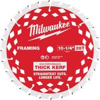 Thick Kerf Framing Circular Saw Blade, 10-1/4", 28 Teeth, Wood Use M & M Nord Ouest Inc