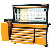 MEGAMOD Master Mechanics Tool Set in Premium Modular Foam Trays with Tool Storage & Shop Equipment, 1331 Pieces M & M Nord Ouest Inc