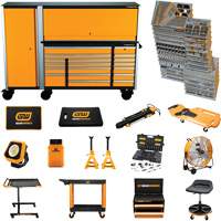 MEGAMOD Mechanics Tool Set in Premium Modular Foam Trays with Tool Storage & Shop Equipment, 1629 Pieces M & M Nord Ouest Inc