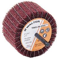 Meule &agrave; lamelles abrasives Two-In-One M & M Nord Ouest Inc