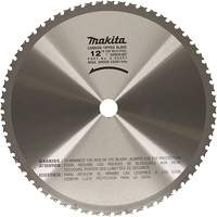 Cut Off Saw Blade for Portable Cut Off Saws, 12", 60 Teeth, Metal Use M & M Nord Ouest Inc