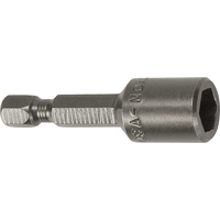 Tourne-&eacute;crou pour vis m&eacute;trique de feuille m&eacute;tallique, Embout 6 mm, Prise 1/4", 44,5 mm lo, Magn&eacute;tique M & M Nord Ouest Inc