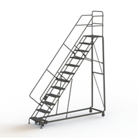 &eacute;chelles robustes en angle de s&eacute;curit&eacute;, 12 marches, Perfor&eacute;, Inclinaison 50°, Hauteur 120" M & M Nord Ouest Inc
