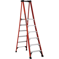 Industrial Extra Heavy-Duty Pro Platform Stepladders (FXP1800 Series), 6', 375 lbs. Cap. VD417 | M & M Nord Ouest Inc
