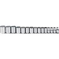 Jeu de douilles, 15 Mcx, Prise de 1/2" M & M Nord Ouest Inc