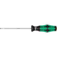 Slotted Screwdriver, 3.5 mm Tip, Round, 7-1/8" L, Plastic Handle M & M Nord Ouest Inc