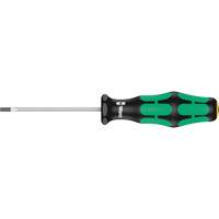Slotted Screwdriver, 3/32" Tip, Round, 5-1/8" L, Plastic Handle M & M Nord Ouest Inc