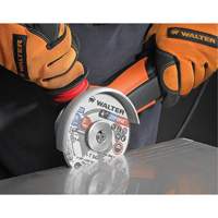 Meule &agrave; tronçonner Zip One, 5" x 1/32", Arbre de 7/8", Type 1, Alumine de zirconium, 12 200 Tr/min M & M Nord Ouest Inc