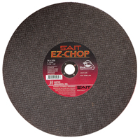 EZ-Chop<sup>®</sup> Chop Saw Wheel, 14" x 3/32", 1" Arbor, Type 1, Aluminum Oxide, 4400 RPM WI910 | M & M Nord Ouest Inc