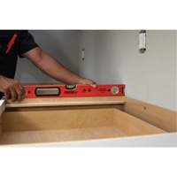 Heavy Duty Level, Box, 24" L, Aluminum, Non-Magnetic M & M Nord Ouest Inc