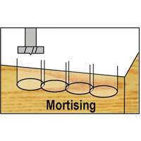 Trousses de m&egrave;ches Forstner Bormax dans un boîtier en bois, 5 morceaux, Acier &agrave; haute teneur en carbone M & M Nord Ouest Inc
