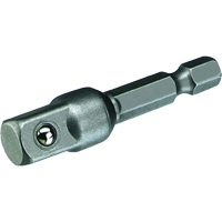 Socket Adapter, 1/4" Drive Size, 3/8" Male Size, Ball, 2" L WP993 | M & M Nord Ouest Inc