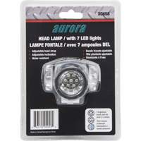 Lampe frontale, DEL, 28 lumens, 20 hres de fonctionnement, piles AAA M & M Nord Ouest Inc
