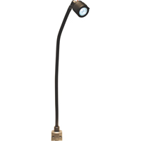 LS Series High-Output Flexible Light, 5 W, LED, 20" Neck, Black XC852 | M & M Nord Ouest Inc