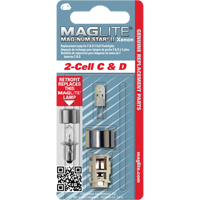 Ampoule de rechange pour lampe de poche Maglite<sup>MD</sup> à 2 piles C & D XC955 | M & M Nord Ouest Inc