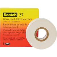 Scotch<sup>®</sup> 27 Glass Cloth Electrical Tape, 12 mm (1/2") W x 20 m (66') L XH289 | M & M Nord Ouest Inc
