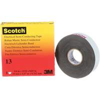 Scotch<sup>®</sup> Electrical Semi-Conducting Tape, 19 mm (3/4") x 4.6 m (15'), Black, 30 mils XH292 | M & M Nord Ouest Inc