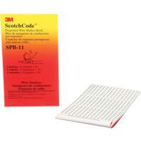 Livret d'étiquettes pour le marquage de fils préimprimées ScotchCode<sup>MC</sup> XH304 | M & M Nord Ouest Inc