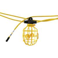 Heavy-Duty Moulded Stringlights, 10 Lights, 1200" L, Plastic Housing M & M Nord Ouest Inc