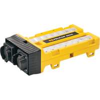 Syst&egrave;me avec t&ecirc;te d'&eacute;clairage modulaire et support, DEL, 24 W, 3000 lumens, Boîtier en Aluminium M & M Nord Ouest Inc