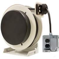 Cord Reel, 50', SJOOW, 12/3 Gauge, 15 A M & M Nord Ouest Inc