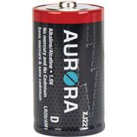 Piles alcalines industrielles, D, 1,5 V M & M Nord Ouest Inc