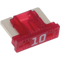 LP MINI&reg; Series Automotive Blade Fuse, Cartridge, 10 Amps, 58 V M & M Nord Ouest Inc