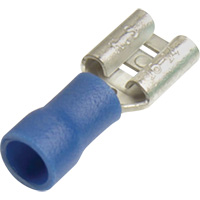 D&eacute;connecteurs rapides femelles en vinyle de calibre 16 - 14 M & M Nord Ouest Inc