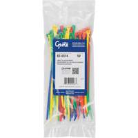 Nylon Cable Ties, 8" Long, 50 lbs. Tensile Strength M & M Nord Ouest Inc