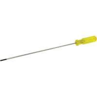 Tournevis &agrave; fente d'&eacute;lectricien, Tige de 3/16", Ronde, 15-1/2" lo, Prise en Plastique M & M Nord Ouest Inc