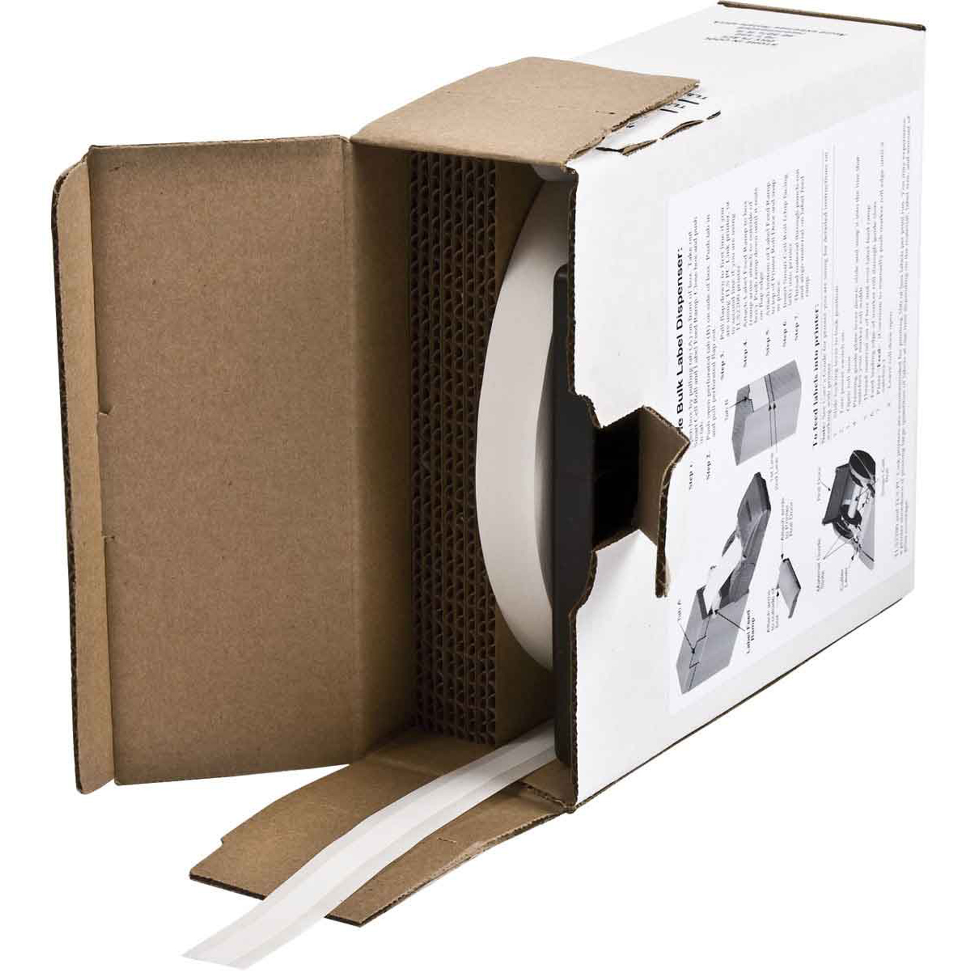 Brady Printable CleanLift® Terminal Block Labels, Cloth, White, 0.24